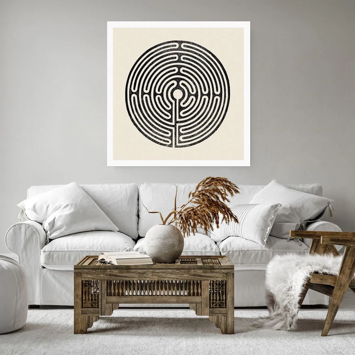 Poster - Ordine misterioso - 50x50 cm