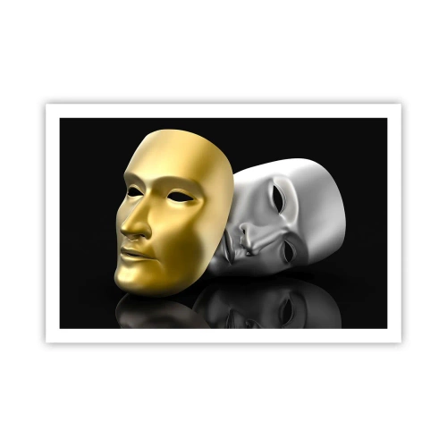 Poster - La vita è teatro - 91x61 cm