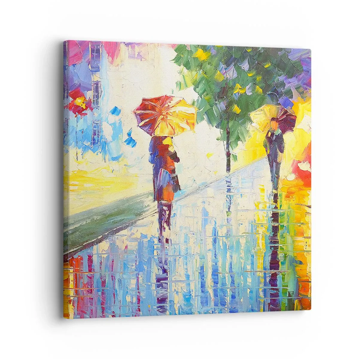Quadro su tela - Stampe su Tela - E tutto è chiaro - 30x30 cm