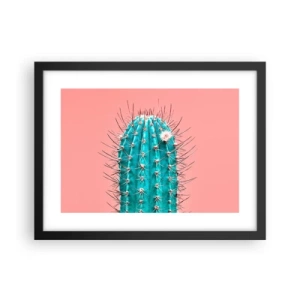 Poster in cornice nera - Stai attento - 40x30 cm