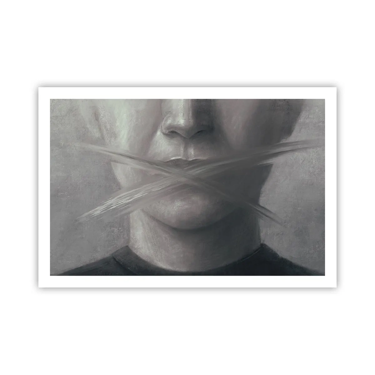 Poster - Neanche una parola - 91x61 cm