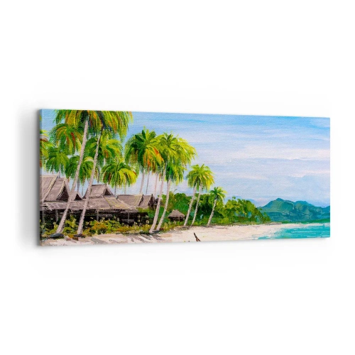 Quadro su tela - Stampe su Tela - Sogno esotico - 100x40 cm