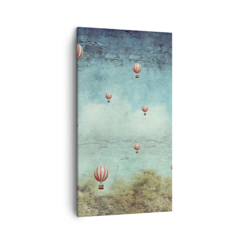 Quadro su tela - Stampe su Tela - Liberi dal tumulto della vita - 45x80 cm
