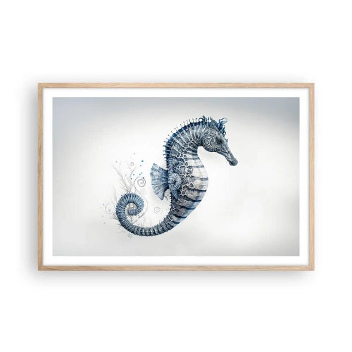 Poster in cornice rovere chiaro - Delicato scherzo di natura - 91x61 cm