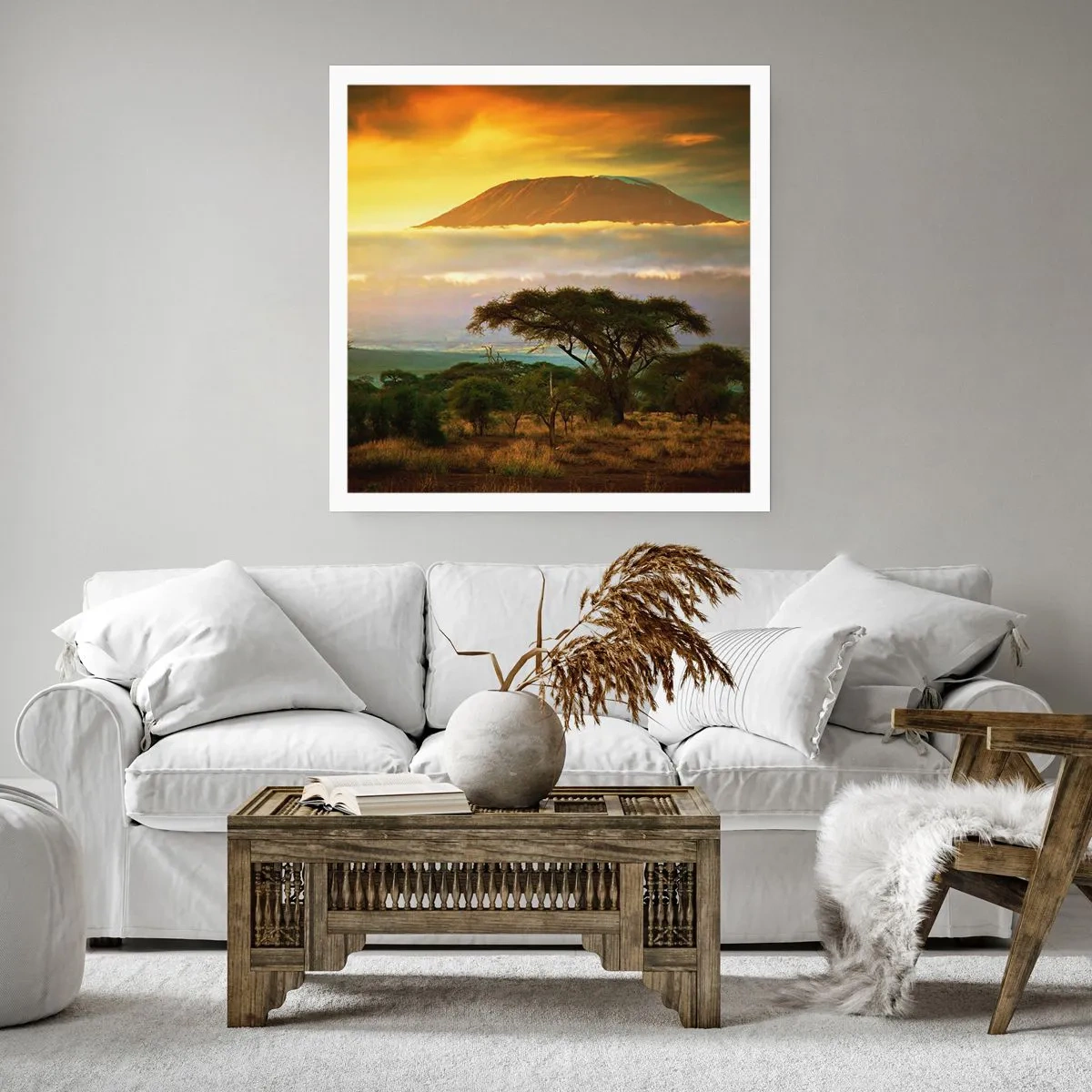 Poster - Il sogno del viaggiatore - 60x60 cm