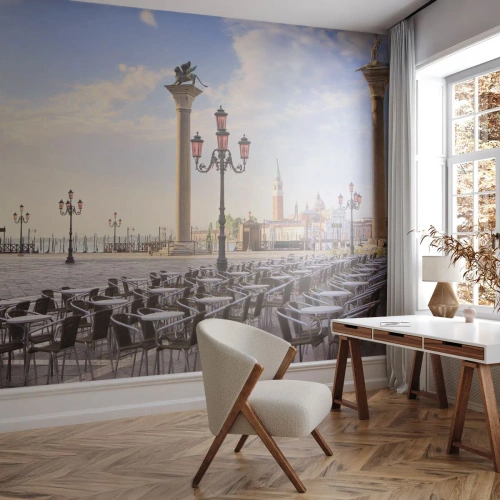 Fotomurale su misura Standard Eco - Venite a tavola - Architettura, Città, Venezia