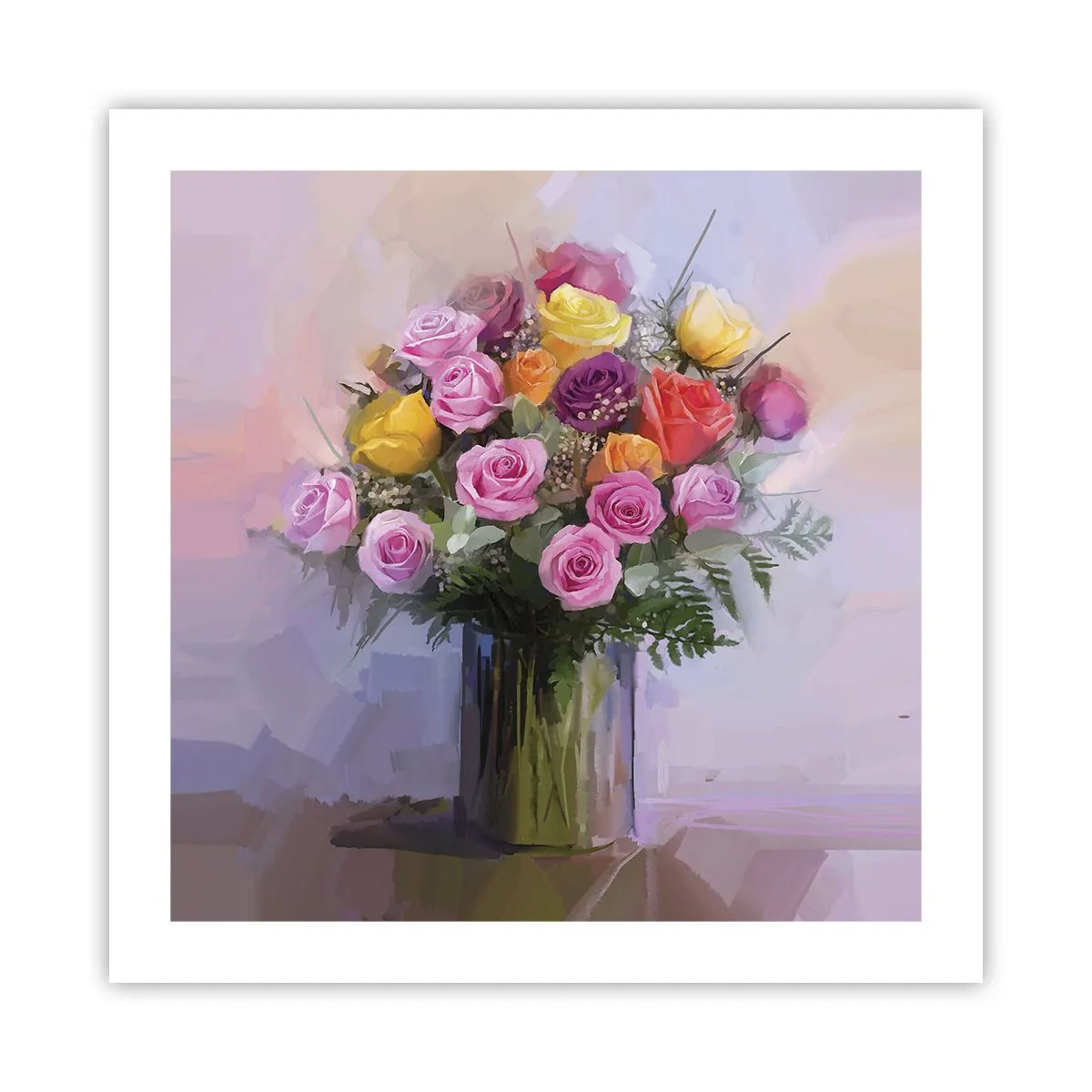 Poster - Bellezza immobile - 50x50 cm