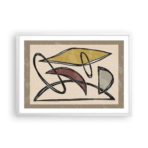 Poster in cornice bianca - Verticali e orizzontali - 70x50 cm