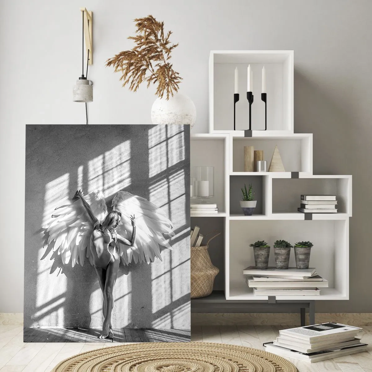 Quadro su vetro - Direttamente dal cielo - 70x100 cm