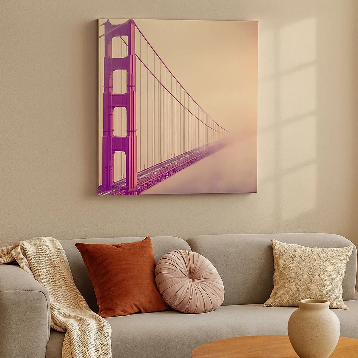 Quadro su tela - Stampe su Tela - Tra il cielo e la terra - 30x30 cm