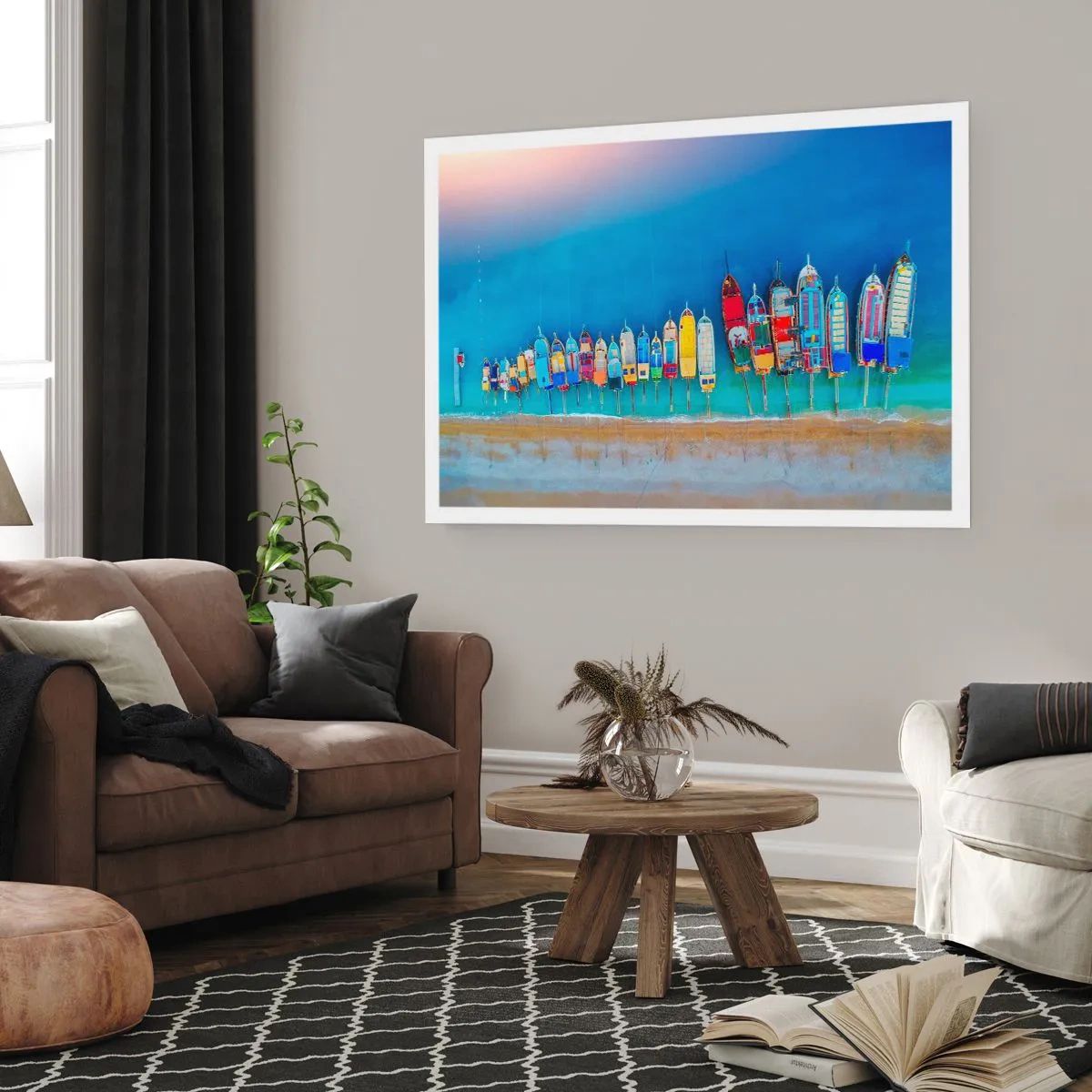 Poster - A volo d'uccello - 91x61 cm