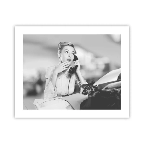 Poster - Salve, qui gli anni '50 - 50x40 cm