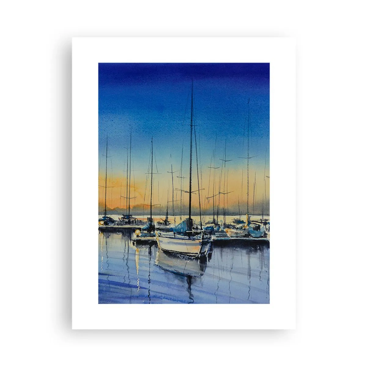 Poster - La fine di una buona giornata - 30x40 cm