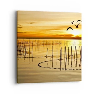 Quadro su tela - Stampe su Tela - Alla pesca - 40x40 cm