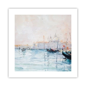 Poster - Dopo l'acqua, dopo la nebbia - 40x40 cm