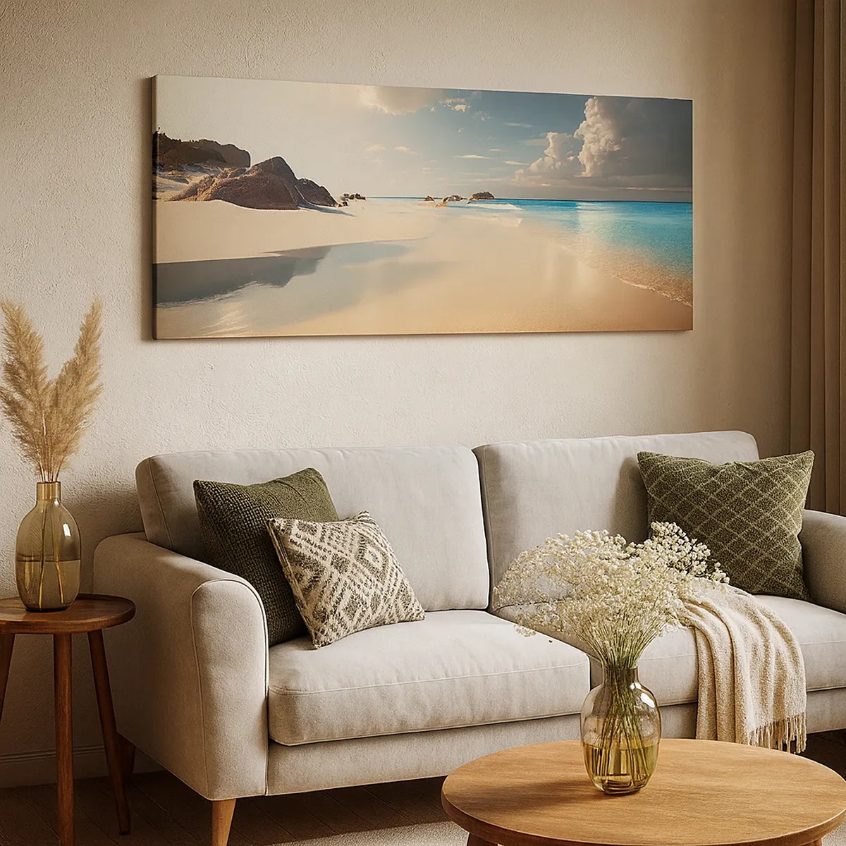 Quadro su tela - Stampe su Tela - Giornata ideale - 30x30 cm