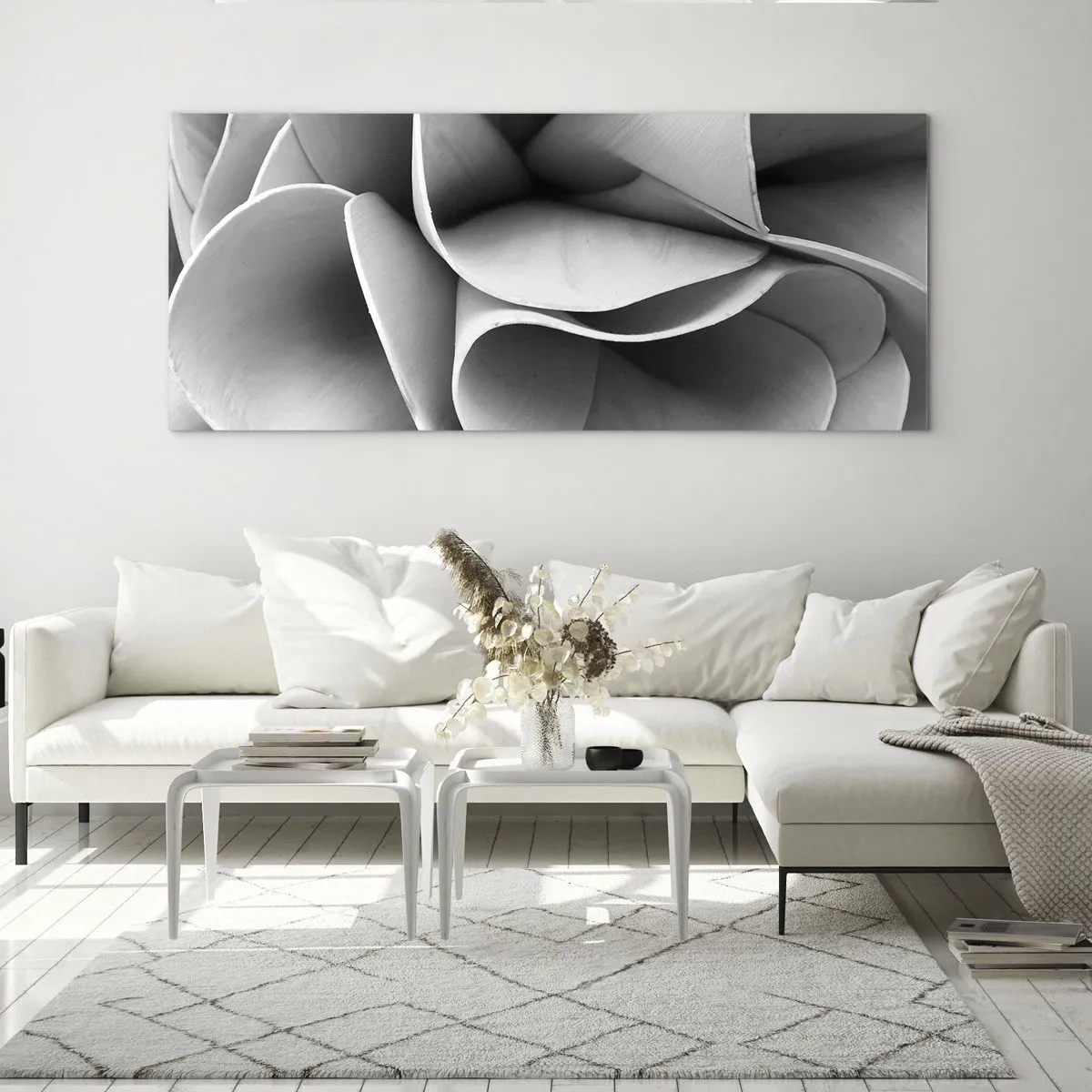 Quadro su vetro - Avviene nello spazio - 100x40 cm