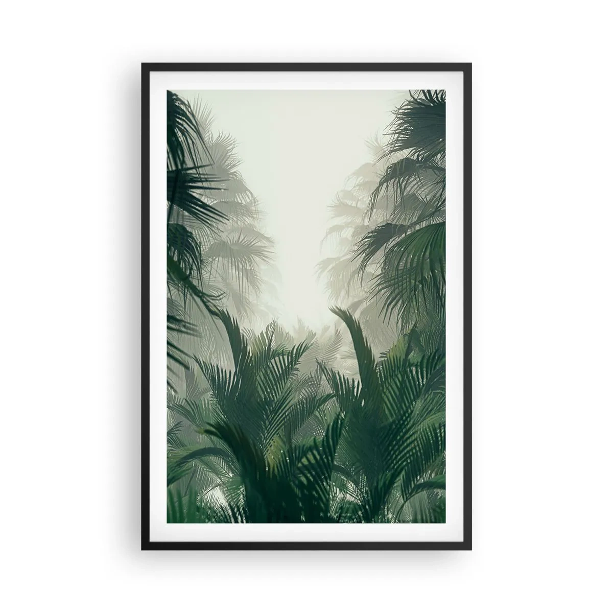 Poster in cornice nera - Mistero dei tropici - 61x91 cm