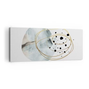 Quadro su tela - Stampe su Tela - Nell'abbraccio dello spazio - 100x40 cm