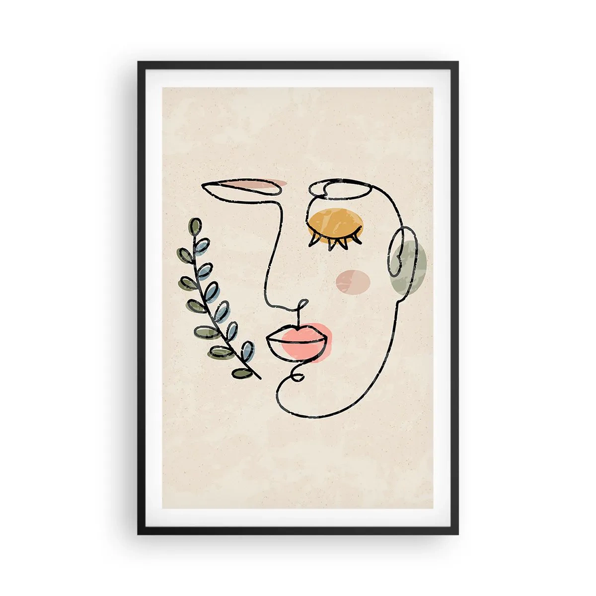 Poster in cornice nera - La pace ritrovata - 61x91 cm