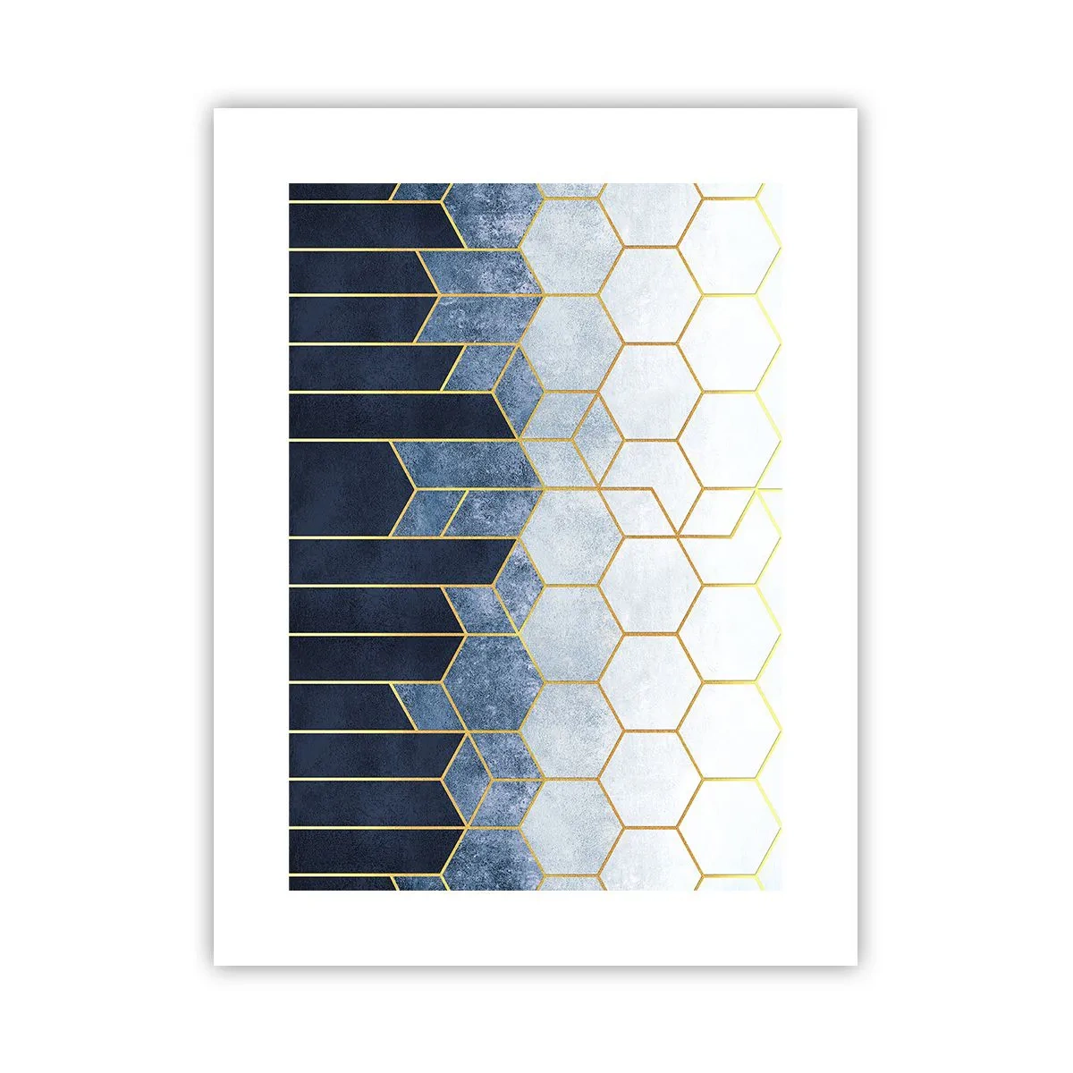 Poster - Composizione a ritmo sincopato - 30x40 cm