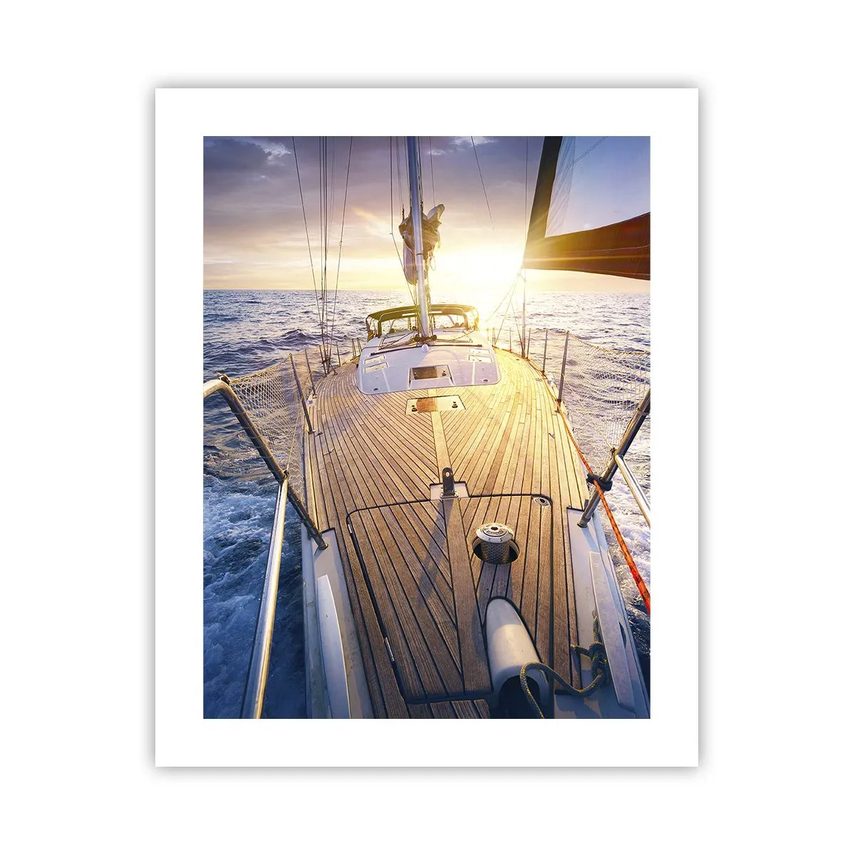 Poster - Correndo sulle onde - 40x50 cm