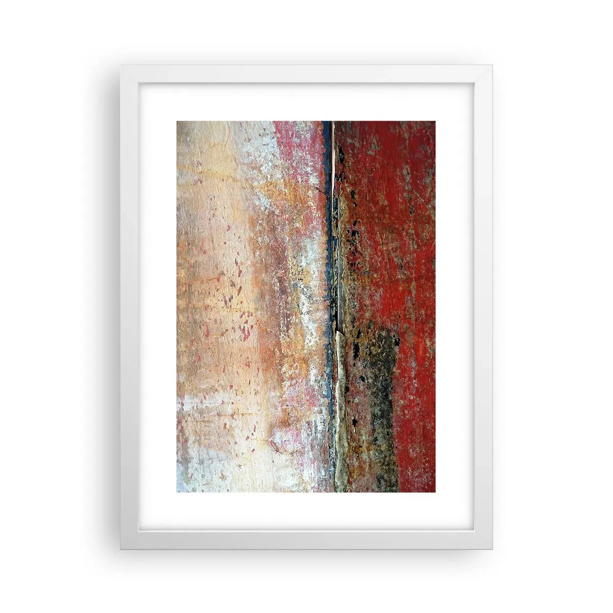 Poster in cornice bianca - Forse è il mare - 30x40 cm