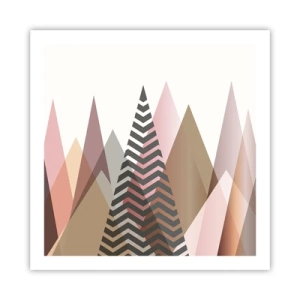 Poster - Vista piramidale - 60x60 cm