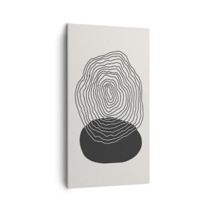 Quadro su tela - Stampe su Tela - Durata e vibrazione - 45x80 cm