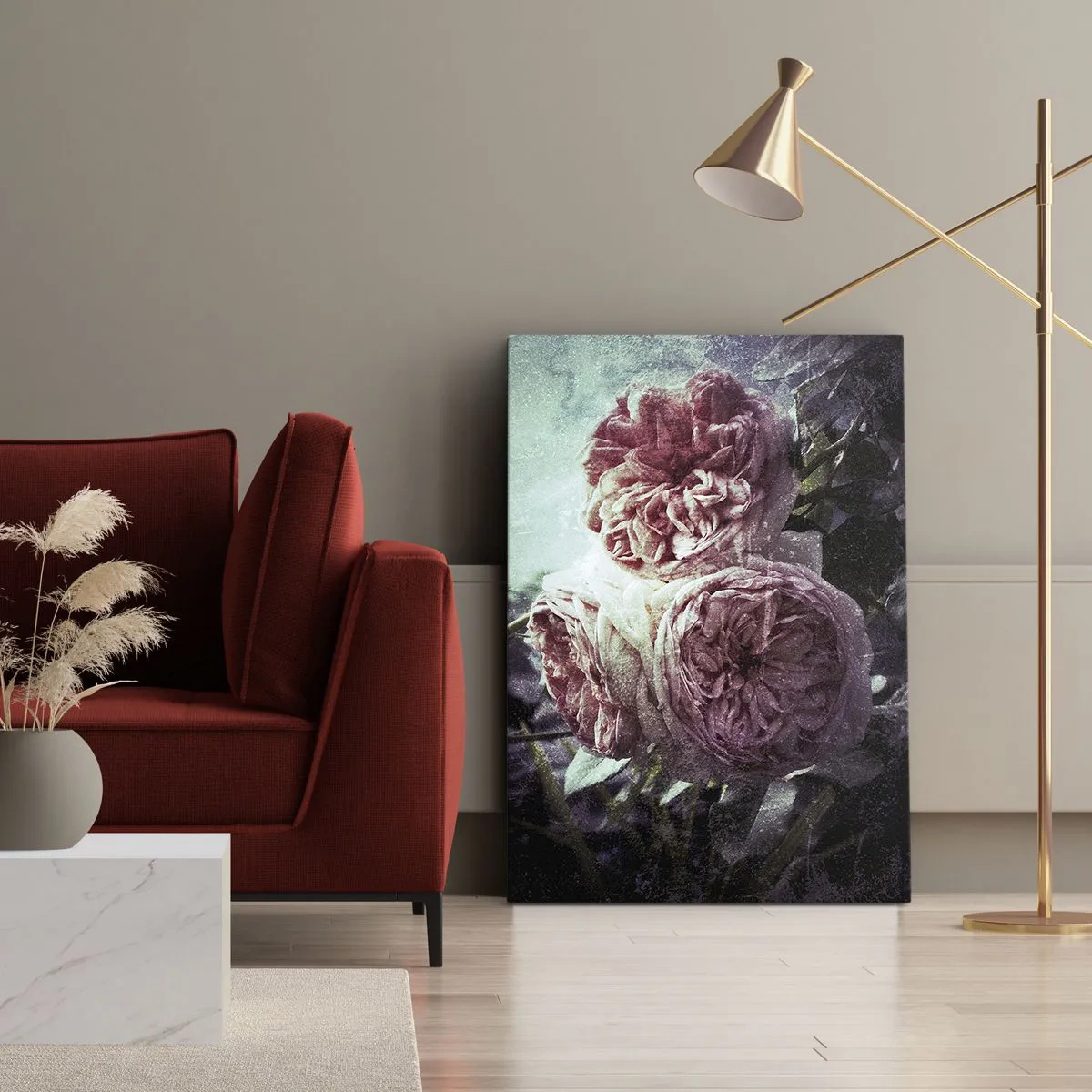 Quadro su tela - Stampe su Tela - In un'atmosfera romantica - 55x100 cm