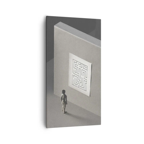 Quadro su tela - Stampe su Tela - Ma dove mi trovo? - 55x100 cm