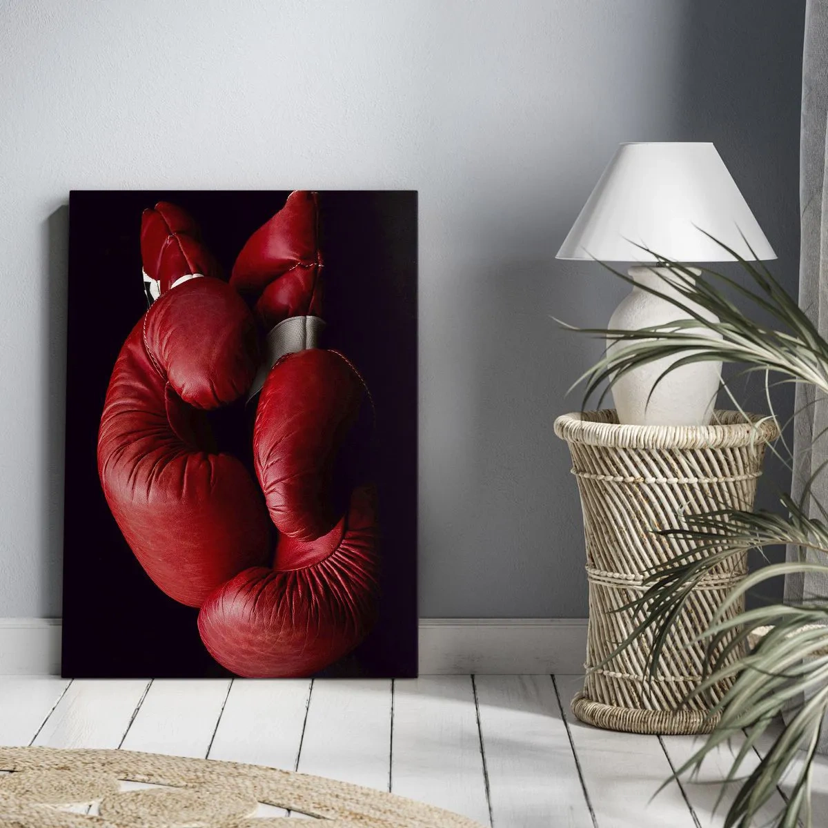 Quadro su tela - Stampe su Tela - Dopo le emozioni del combattimento - 45x80 cm
