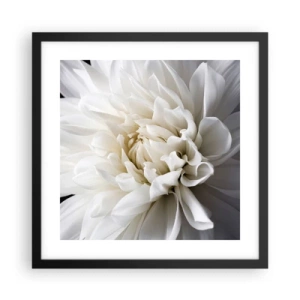 Poster in cornice nera - Il mattino della sposa - 40x40 cm