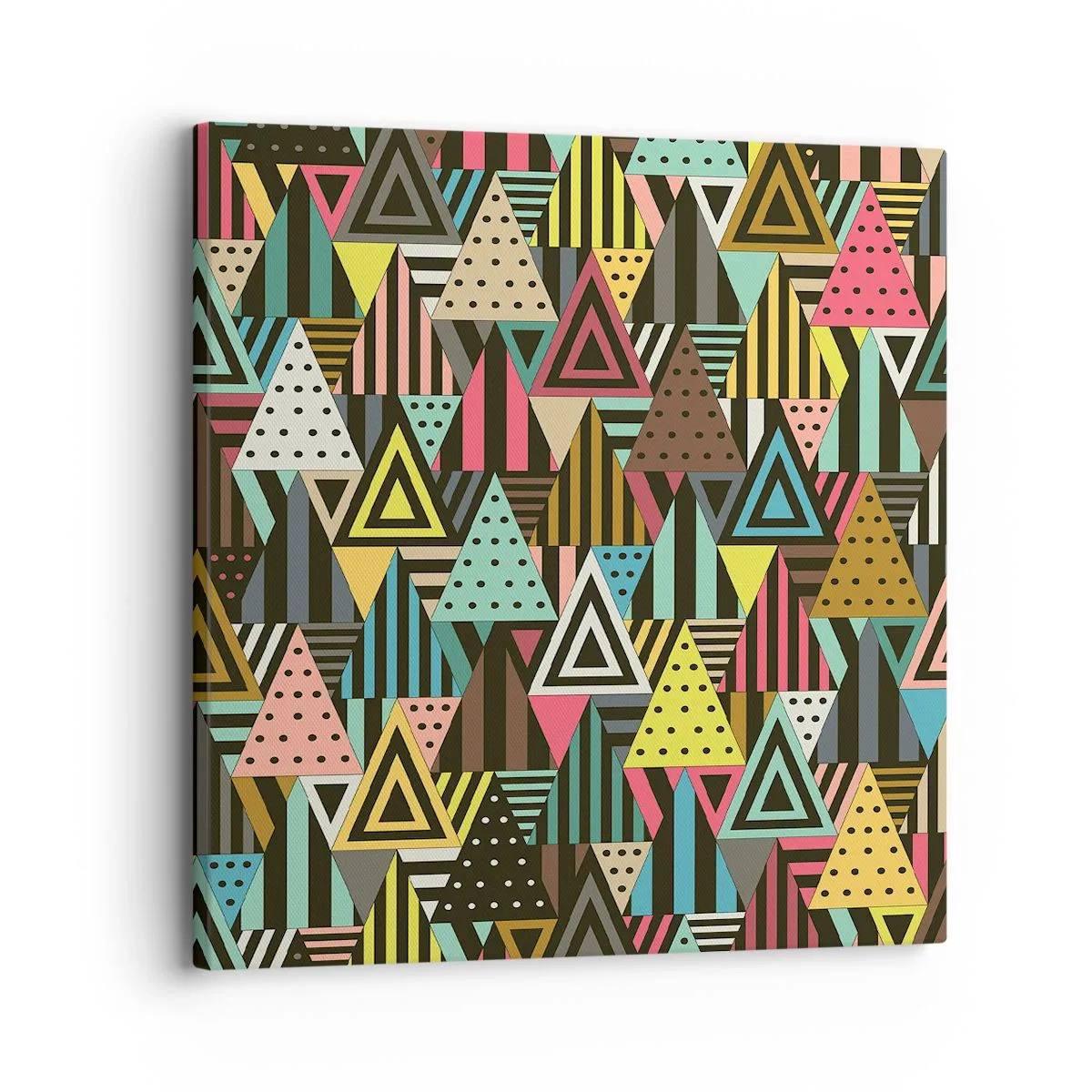 Quadro su tela - Stampe su Tela - Al ritmo di tre - 30x30 cm