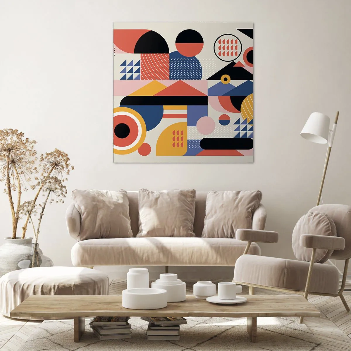 Quadro su tela - Stampe su Tela - Composizione: divertiti - 60x60 cm