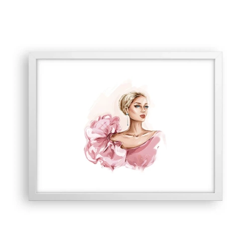 Poster in cornice bianca - Come un quadro... - 40x30 cm