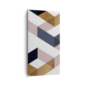 Quadro su tela - Stampe su Tela - Piani e angoli - 65x120 cm