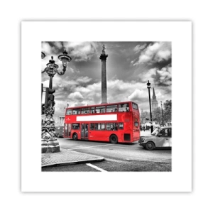 Poster - Il vero flusso sanguigno della città - 30x30 cm
