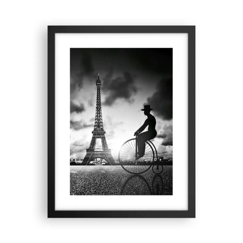 Poster in cornice nera - Nostalgia della Belle Epoque - 30x40 cm