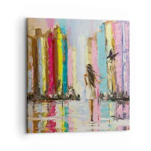 Quadro su tela - Stampe su Tela - Seguimi - 70x70 cm