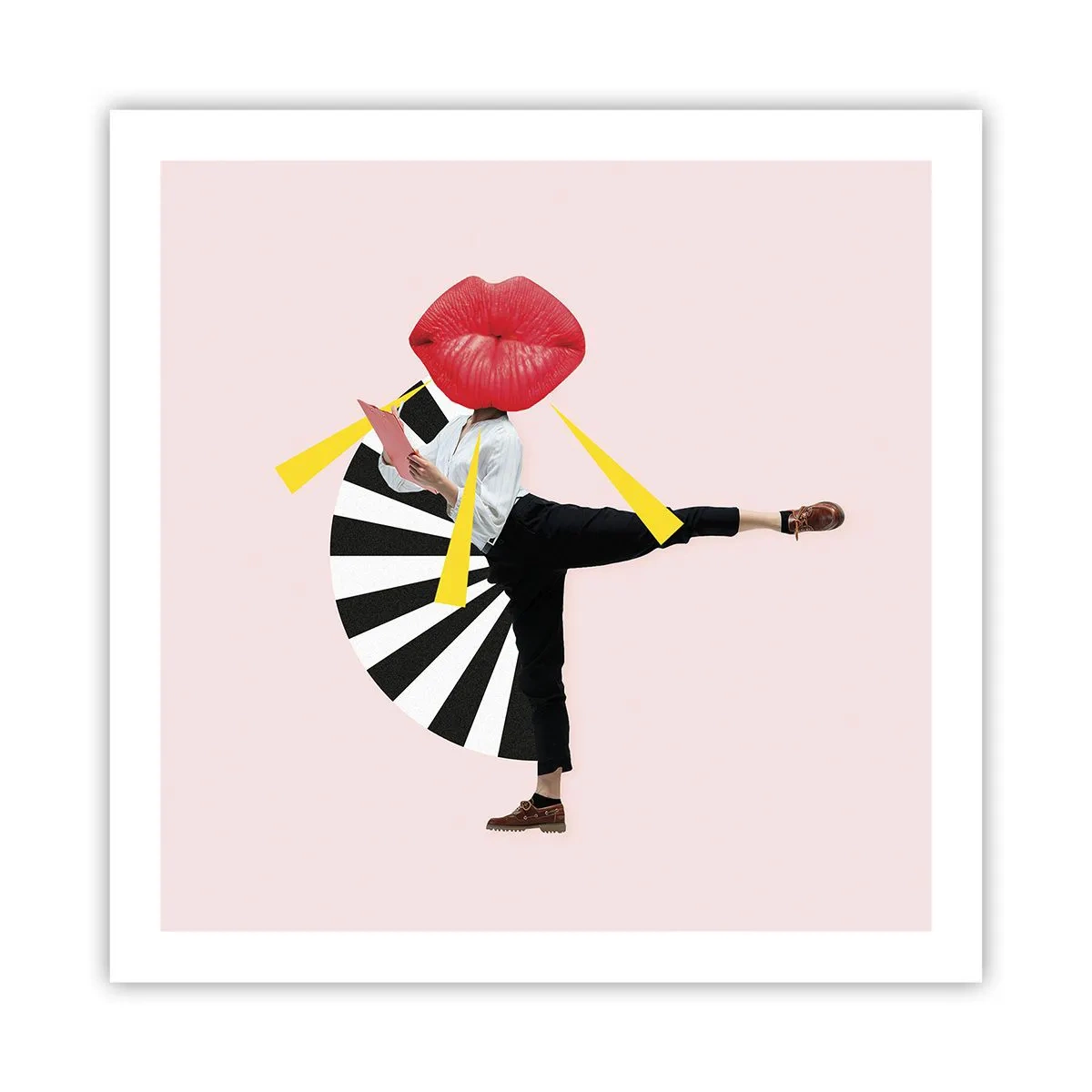 Poster - Pop-art surrealistica - 60x60 cm