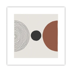 Poster - Al centro dell'attenzione - 30x30 cm