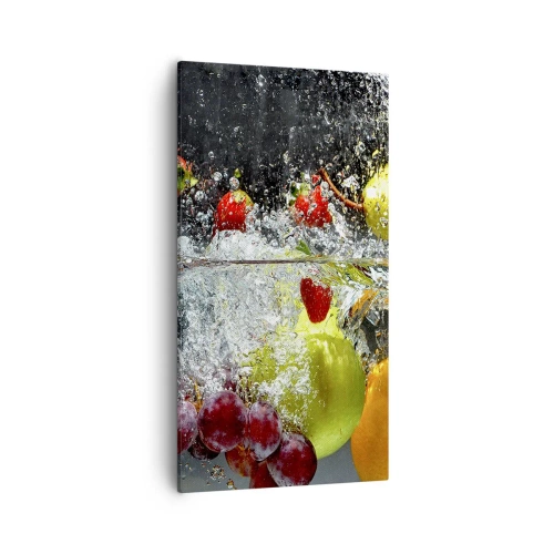 Quadro su tela - Stampe su Tela - Frutta rinfrescante - 55x100 cm
