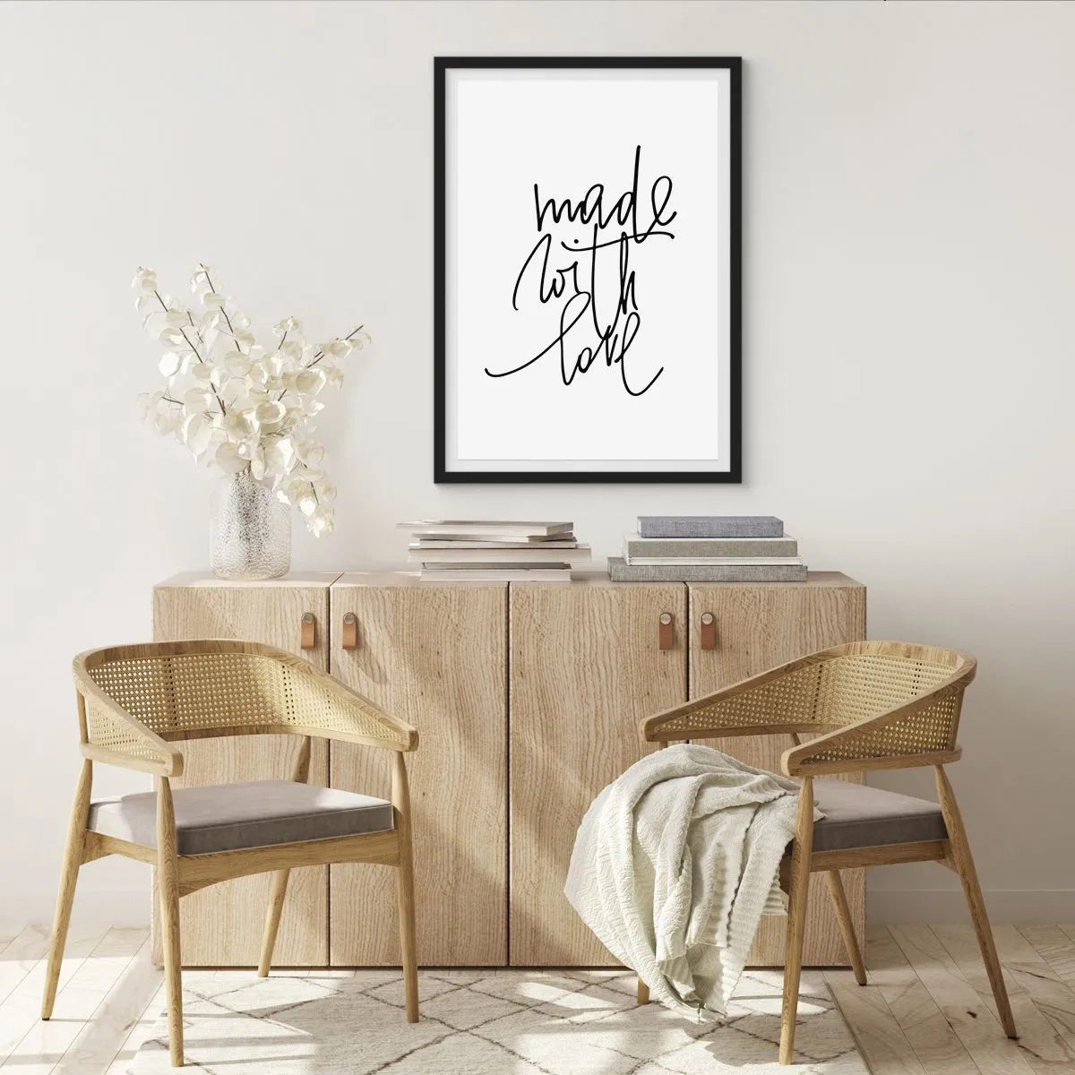 Poster in cornice nera - La migliore marca - 30x40 cm