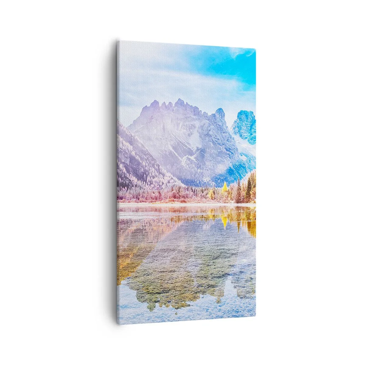 Quadro su tela - Stampe su Tela - E nei monti è già autunno - 55x100 cm