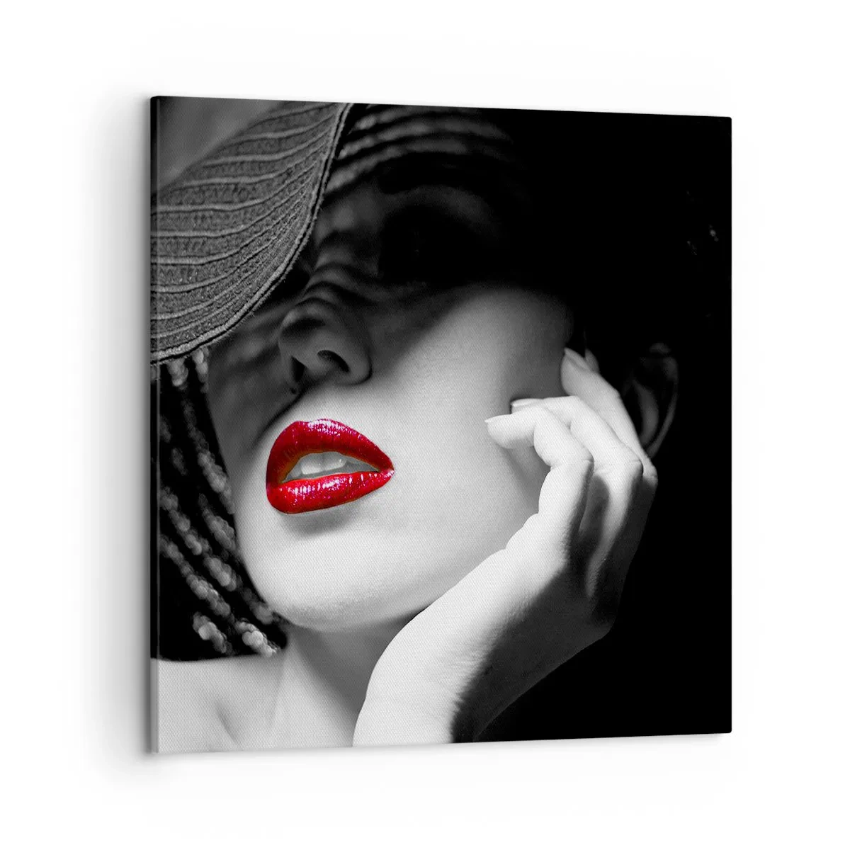 Quadro su tela - Stampe su Tela - Studio in scarlatto - 50x50 cm