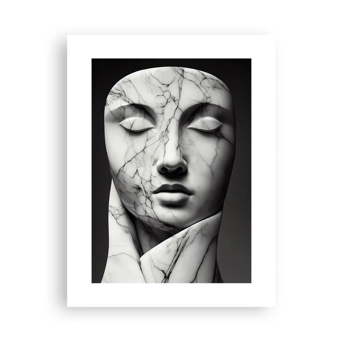 Poster - Forme di marmo - 30x40 cm