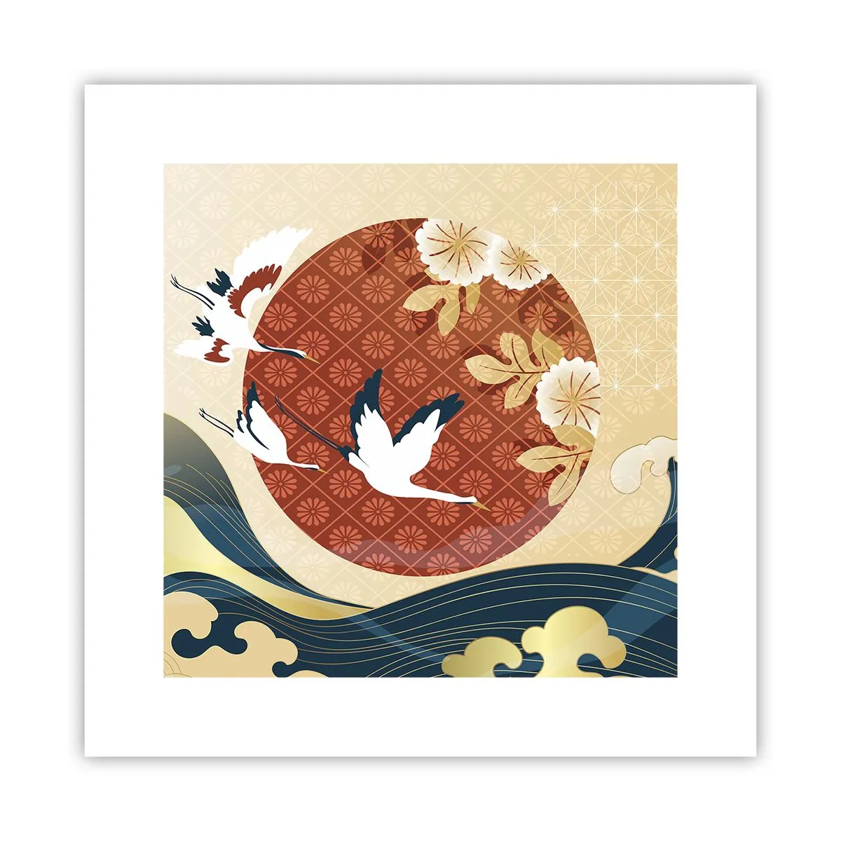 Poster - Favola giapponese - 30x30 cm