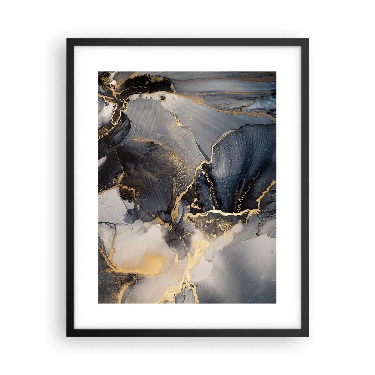 Poster in cornice nera - Vita di pietra - 40x50 cm