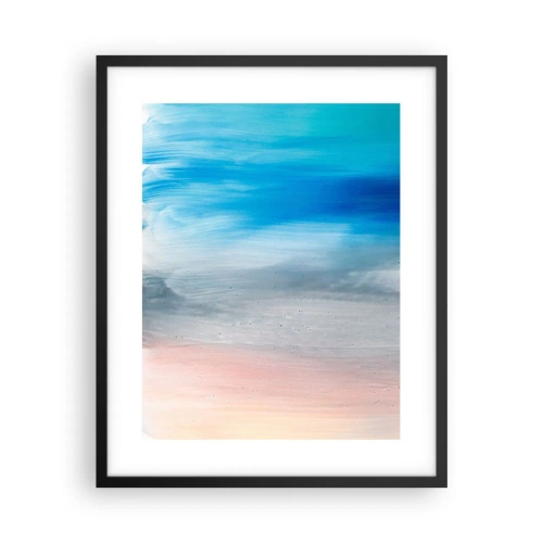 Poster in cornice nera - Gli elementi: l'aria - 40x50 cm